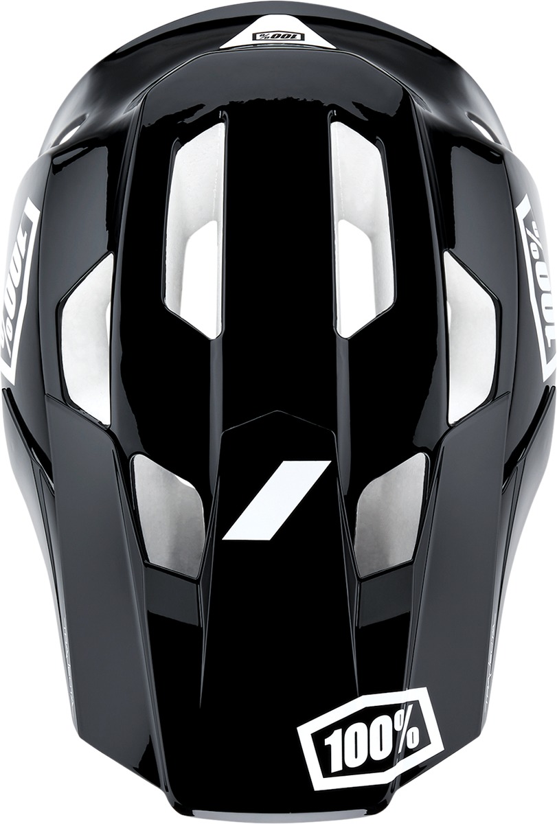 100% Trajecta Fidlock Bicycle Helmet Black/White Large - Image 4