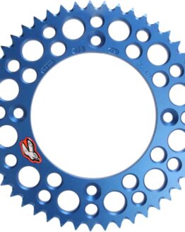 Renthal Ultralight Rear Sprocket Blue 49T Fits 21-23 Husqvarna TC 85