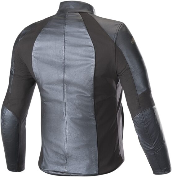 Women's Vika V2 Leather Street Riding Jacket Black US 6 - Image 2