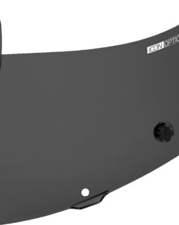 ICON Tracshield Helmet Shield - Dark Smoke/Smoke