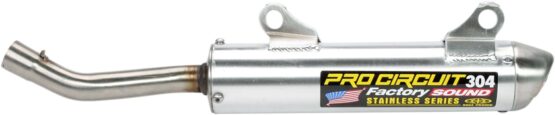 304 Aluminum Slip On Exhaust Silencer
