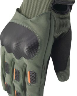 Thor Range Gloves 3XL Army Green/Orange/Black Men's