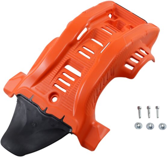 Acerbis Offroad Skid Plate Orange/Black - Image 2