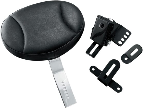 Kuryakyn Plug-In Driver Backrest Black for Harley Touring Models - Image 3