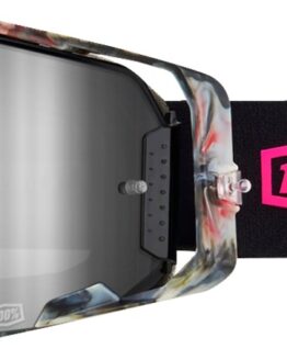 100 Percent Armega Sarcelle Goggle Silver Mirror Lens Adult Unisex