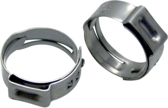 Stepless Hose Clamps For 14.8-18.0mm (0.58-0.71") OD Hoses