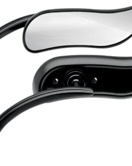 Upswept Mirror, Black, Right