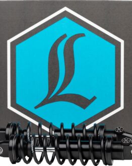 Legend Suspension REVO-A 12in Black Heavy Duty Shocks Pair For Harley Touring