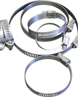 Helix Stainless Steel Worm Drive Hose Clamps 8-22mm 10 Pack