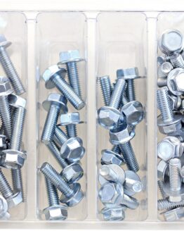 BOLT M6 10mm Hex Flange Bolt Assortment - M6 x 12, 16, 20 & 25