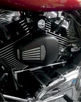 Forceflow Cylinder Head Cooler Black by Jim's For 99-16 HD Touring