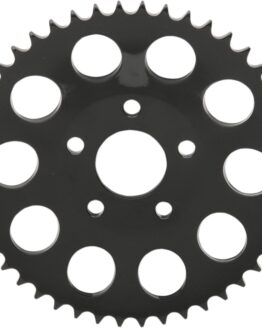 Carbon Steel 46T Drive Sprocket Gloss Black Offset 0.46"