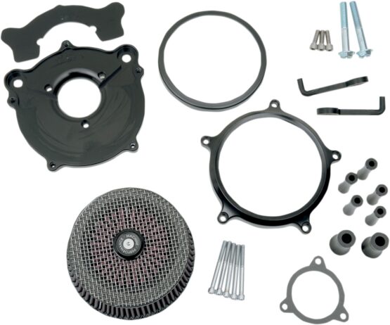 Performance Machine Air Cleaner Black Anodized For 17-22 HD M8