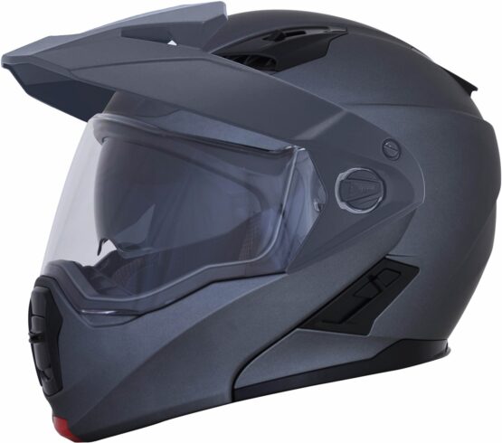 AFX FX-111DS Dual Sport Helmet Frost Gray Medium