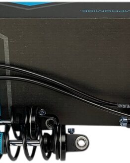 Legend Suspension REVO ARC 13in Rear Shocks Black Standard Harley FLH/T
