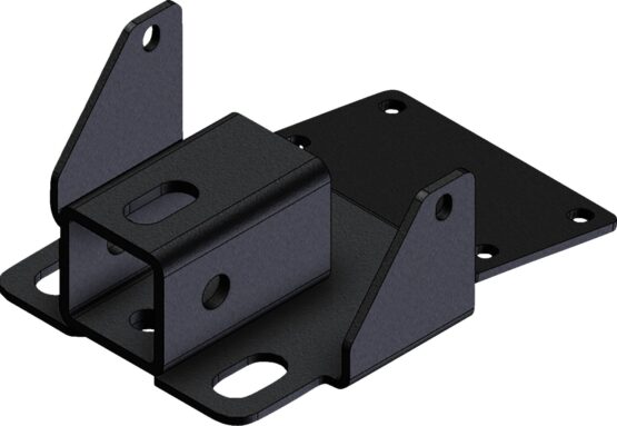 KFI Rear 2" Receiver Hitch Black Fits 17-23 Mule 400SX / 05-16 Mule 610