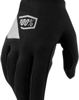 100% Women's Ridecamp Off-Road Gloves Black Size M