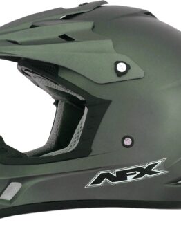 FX-17 Full Face Offroad Helmet Matte Green Small