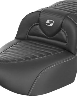 Saddlemen Roadsofa Extended Reach Seat Tuck-n-Roll Carbon FLTR/FLHX 23-24