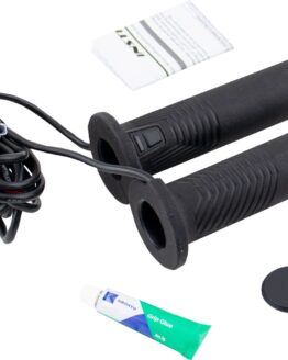 Koso Artemis Heated Grips 7/8 in Universal Fit Black Pair