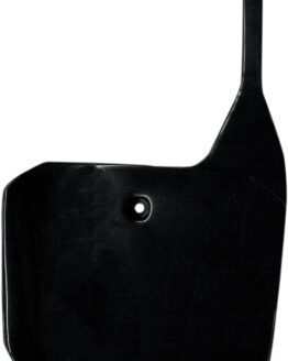 UFO Front Number Plate Black Fits Honda CR80/85 1996-2007