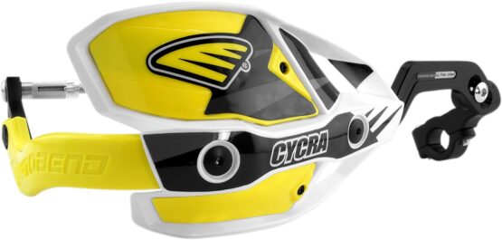 CRM Ultra 1-1/8 in. Clamp w/White Shields/Yellow Covers - Image 2