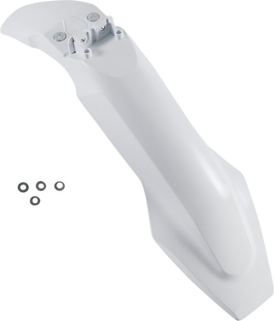 Acerbis Front Fender 20 White Plastic Fits Husqvarna