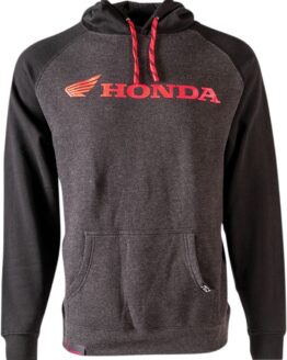 Men's Honda Landscape Hoody Charcoal/Black Large by Factory Effex