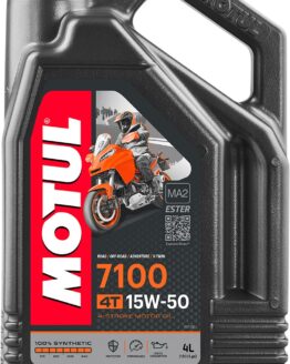 Motul 7100 15W50 4T Synthetic Ester Engine Oil 4L