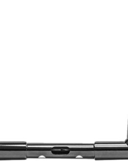 Kodlin USA Super Fat Flowbar Handlebar 1-1/2in x 12-1/2in Black For Harley Road Glide