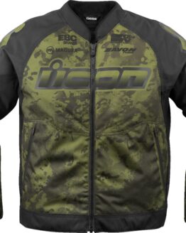 ICON Overlord3 Magnacross Jacket Men's S Green/Black/Gray