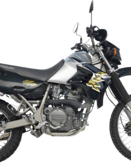 LeoVince X3 Slip-On Muffler Brushed For Kawasaki KLR 650 1997-2023