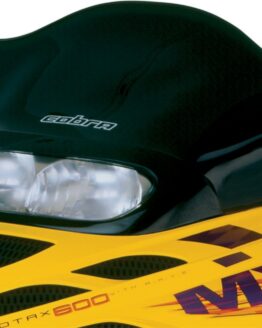 Powermadd Cobra Windshield Black Low 13.25in For Ski-Doo ZX Chassis