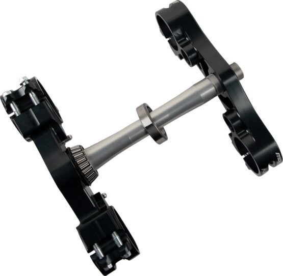 Moose Offroad Triple Clamp Gray For Kawasaki KX450F KX250F KX450 KX250