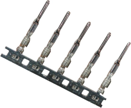 Molex MX-150 Male Terminals/Stamped Pins 16-20g - 100 Pack (HD72169-07) - Image 2
