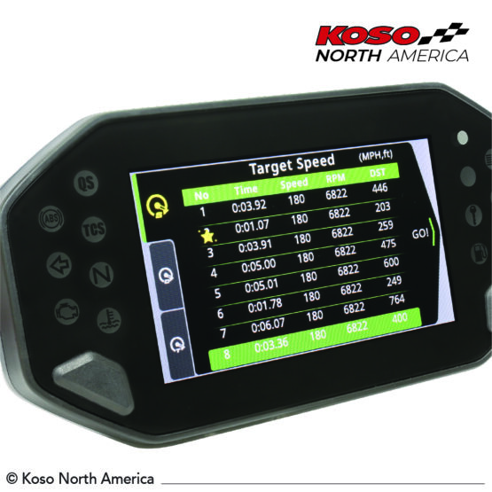 Koso RX-4 TFT Gauge & Bracket with Bluetooth Fits Yamaha XSR700 - Image 6