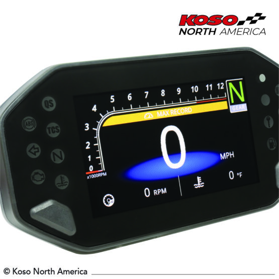 Koso RX-4 TFT Gauge & Bracket with Bluetooth Fits Yamaha XSR700 - Image 7