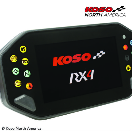 Koso RX-4 TFT Gauge & Bracket with Bluetooth Fits Yamaha XSR700 - Image 8