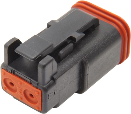 Namz 2-Wire Deutsch DT Plug & Wedgelock Black Repl. HD 72112-94BK - Image 2