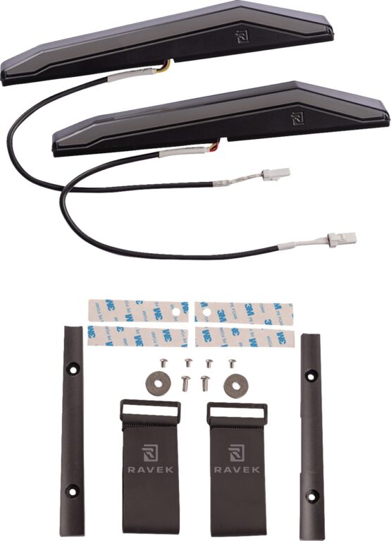 Apex Lights Smoke Running Lights - 2 Lights w/ Plug & Play Harness
