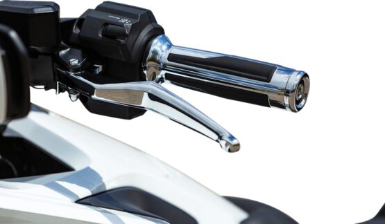 Omni Aluminum Brake/Clutch Lever Set Chrome - Image 4