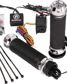 FLHX TBW Apex Heated Grips - Chrome