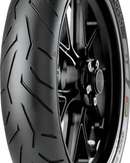 Pirelli Diablo Rosso II Front Tire 120/70ZR-17 D Spec Blackwall