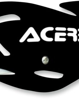 Acerbis Uniko ATV Handguards Black Flat Pair