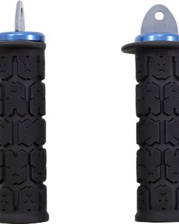 ODI Rogue Lock-On ATV/PWC Grips Black/Blue 125mm Pair