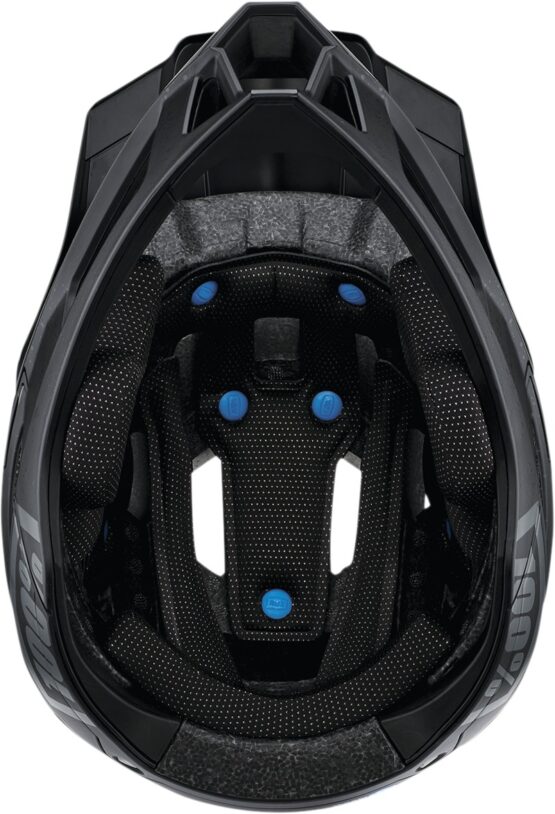 100% Trajecta Bike Helmet Black Medium - Image 2