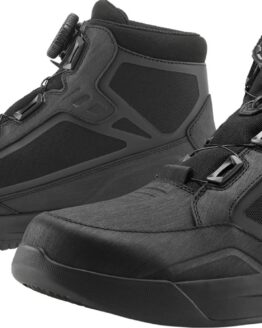 ICON Patrol 3 Waterproof Boots Black Size 10