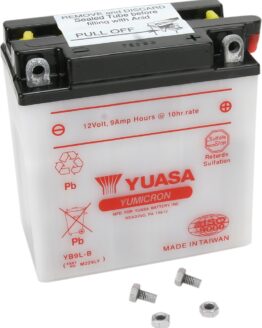 Yuasa YB9L-B Yumicron 12V Conventional Battery
