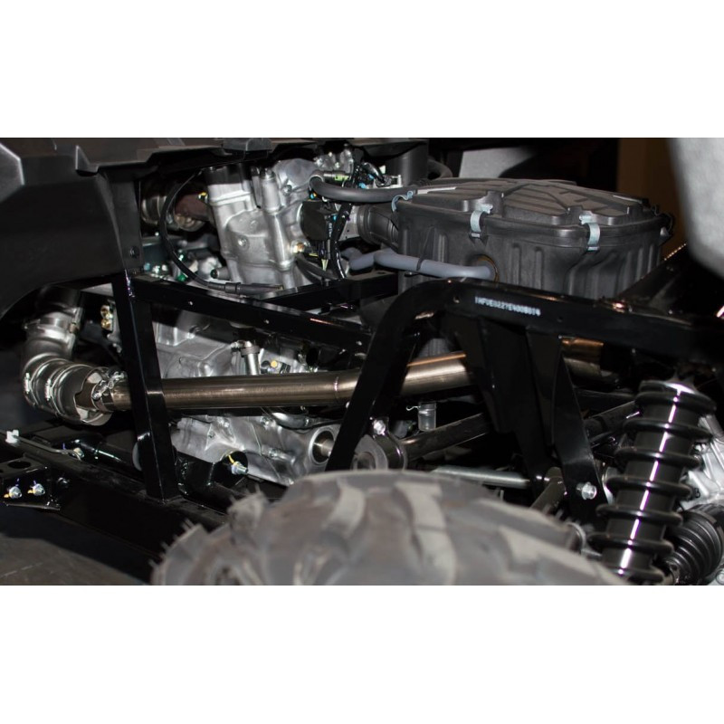 Big Gun EVO U Slip-On Exhaust Black Fits 14-22 Honda Pioneer 700 - Image 3