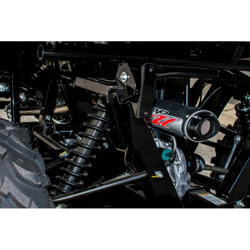 Big Gun EVO U Slip-On Exhaust Black Fits 14-22 Honda Pioneer 700 - Image 4